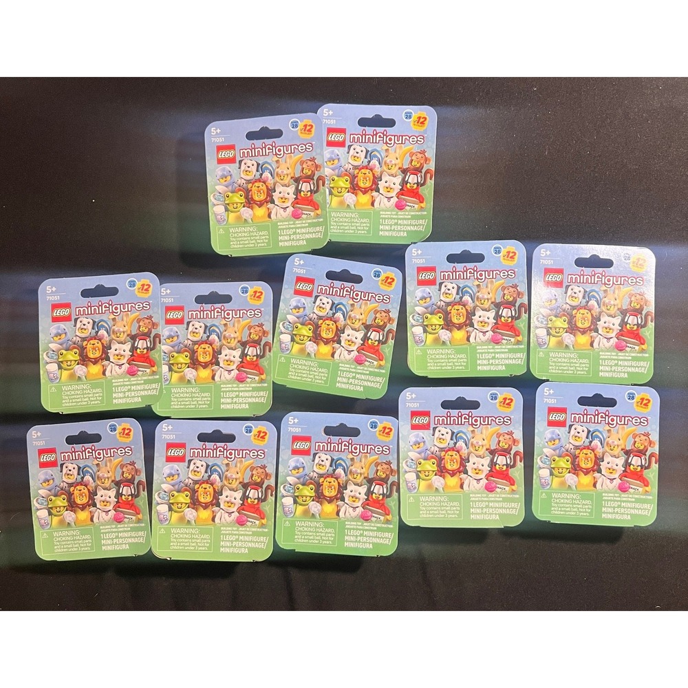 Lot of 12 LEGO Minifigures Series 28 Space 71051 - Brand New